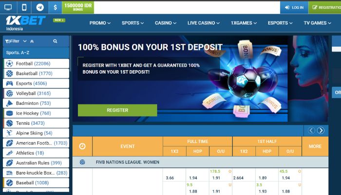 Link vào 1xBET