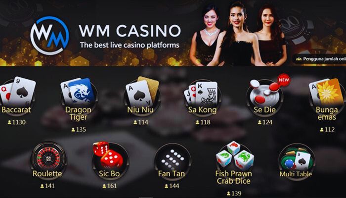 Sảnh Baccarat WM casino